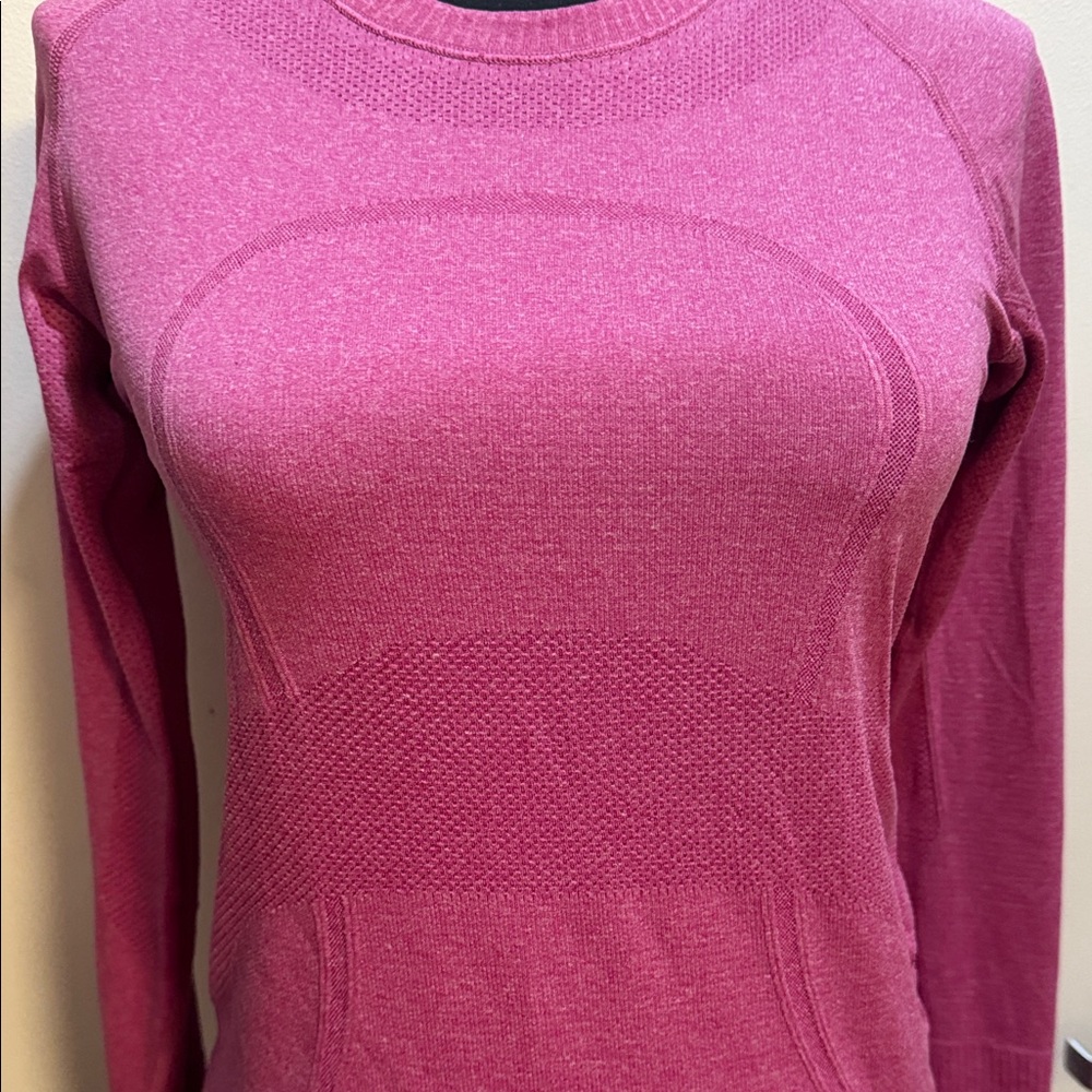 lululemon athletica Fuchsia Long Sleeve Tee - Picture 6 of 8